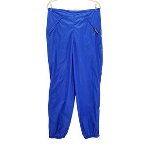 Vintage Patagonia Mens Medium Pants Nylon Blue Windbreaker Outdoors Hiking